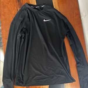 Nike Black Long Sleeve Performance Tee
